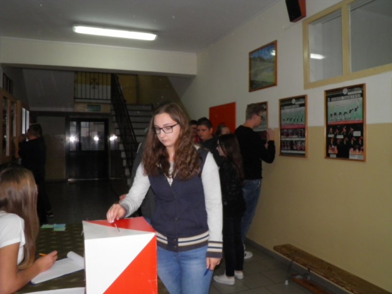 Wybory do rady samorządu uczniowskiego